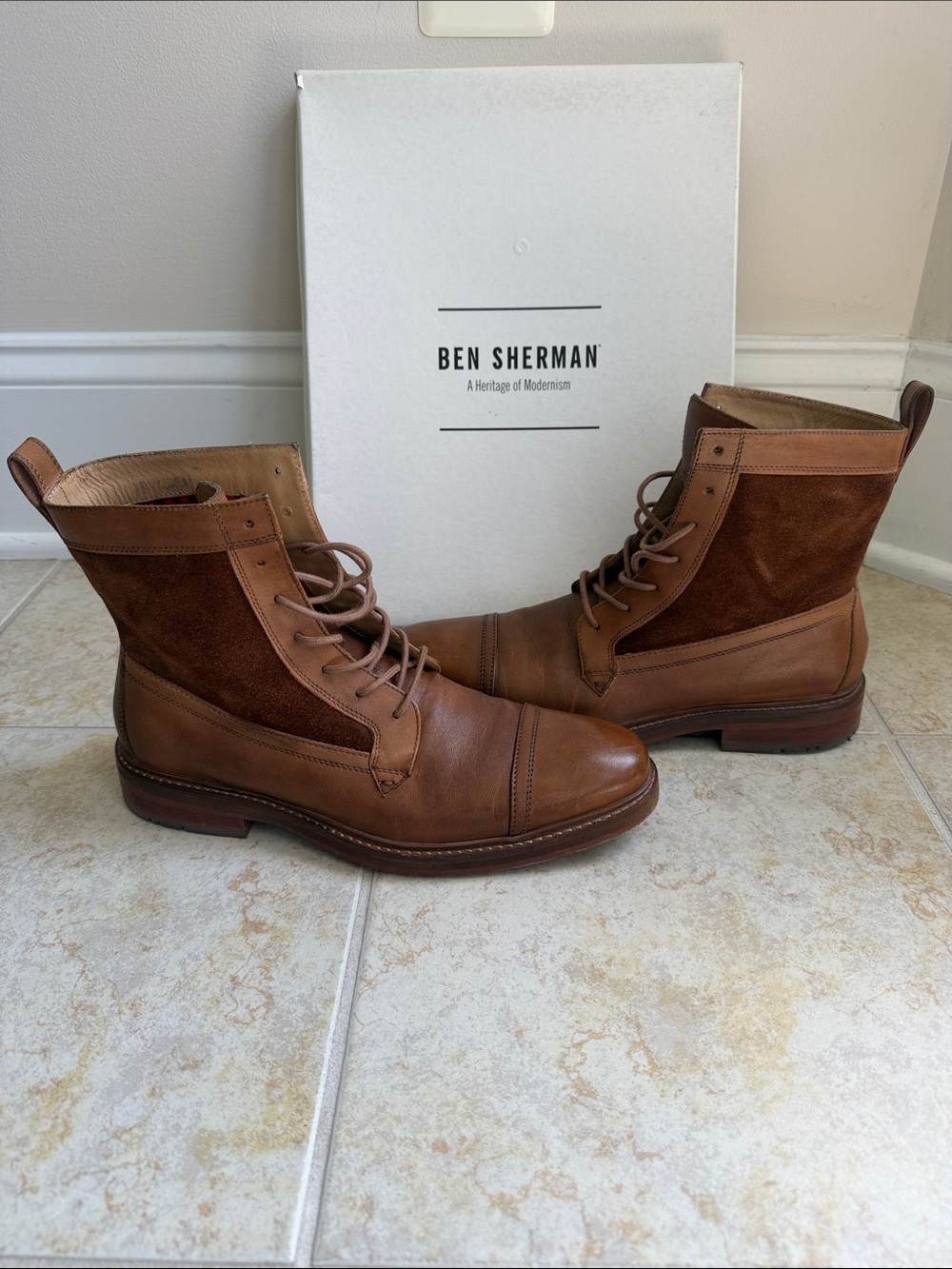 Ben Sherman Leather Boots